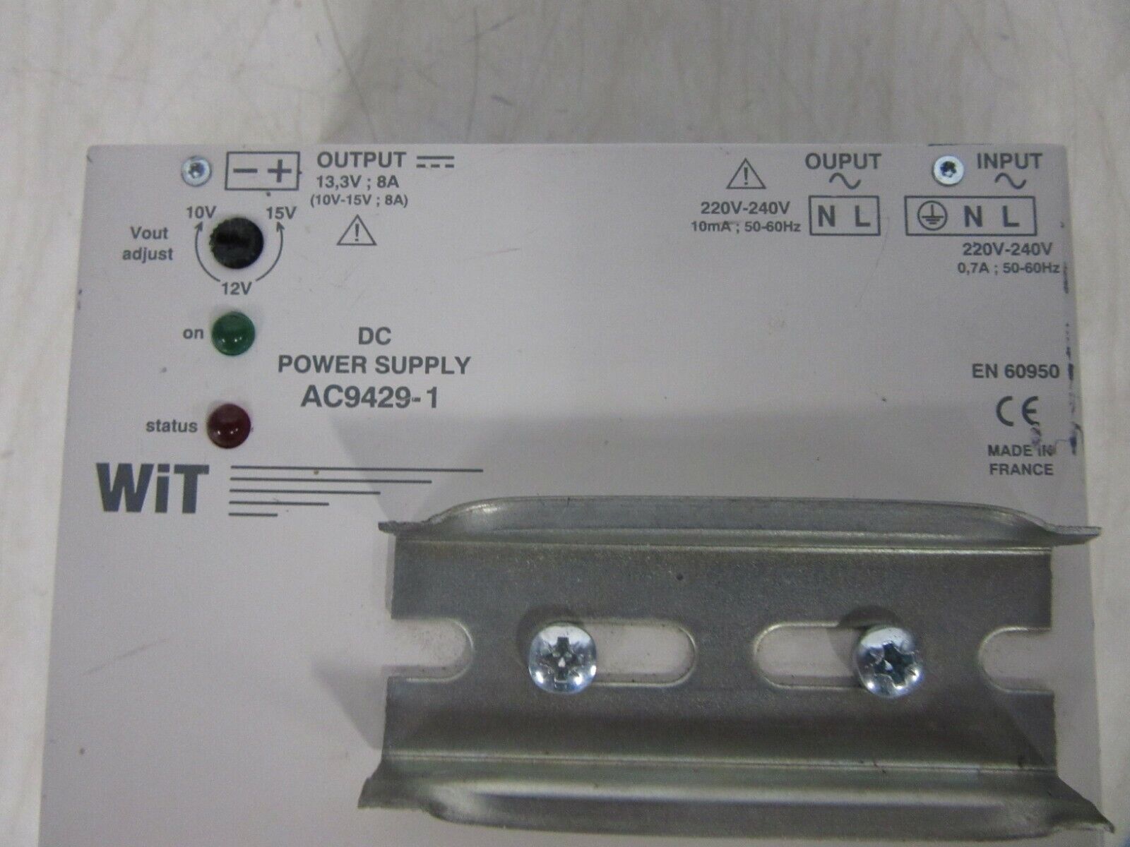 WIT AC 9429-1 DC Power Supply