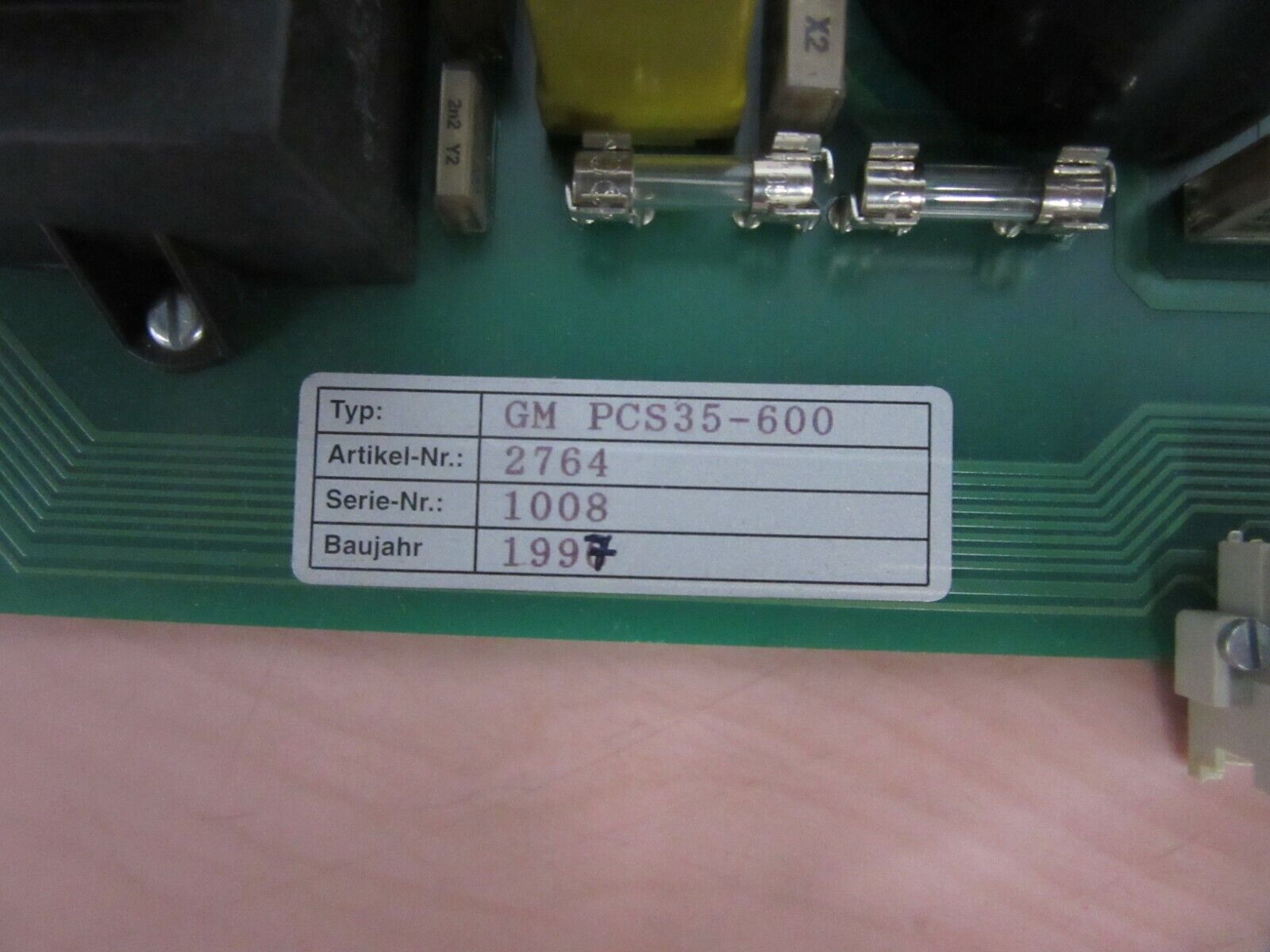 Rinco Ultrasonics GM35-600 PCS Process Control System