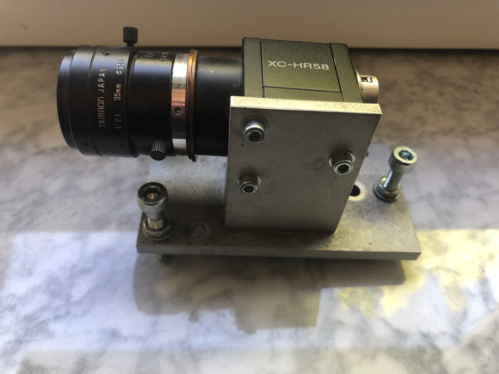 Sony CCD Videokamera Progressive Scan XC-HR58 + TAMRON 35 mm Objektiv - used -