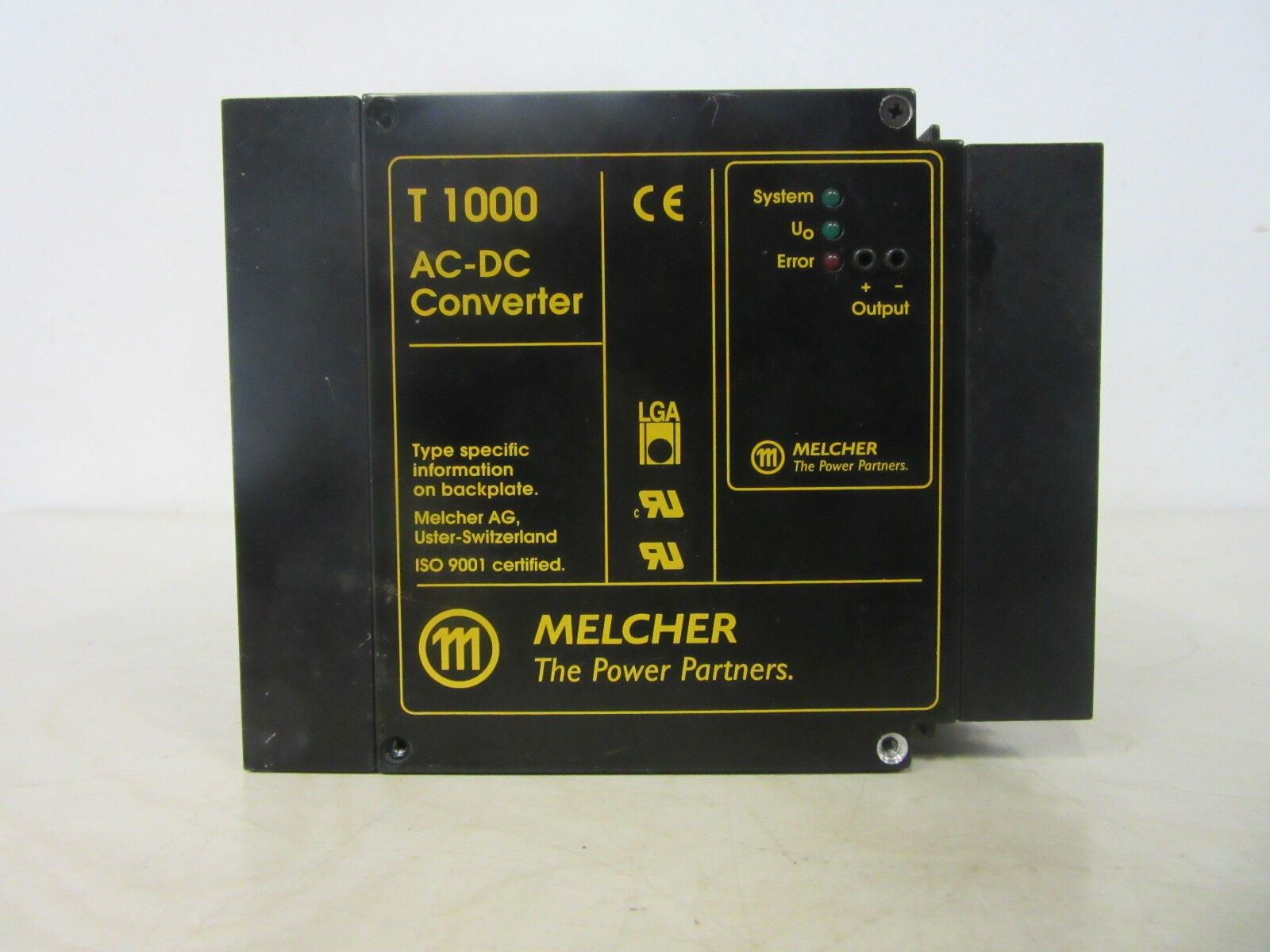Melcher LT 1740-7DZ Input: AC 85...255V, 4A T1000 AC-DC Converter -used-