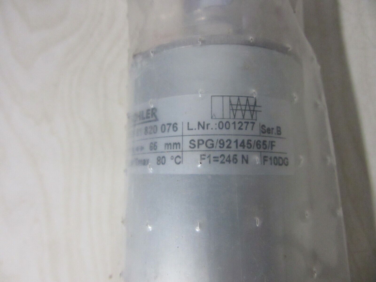 TRÜTZSCHLER 035081820076 SPG/92145/65/F Pneumatikzylinder Ø 50mm Norgren Ser.B