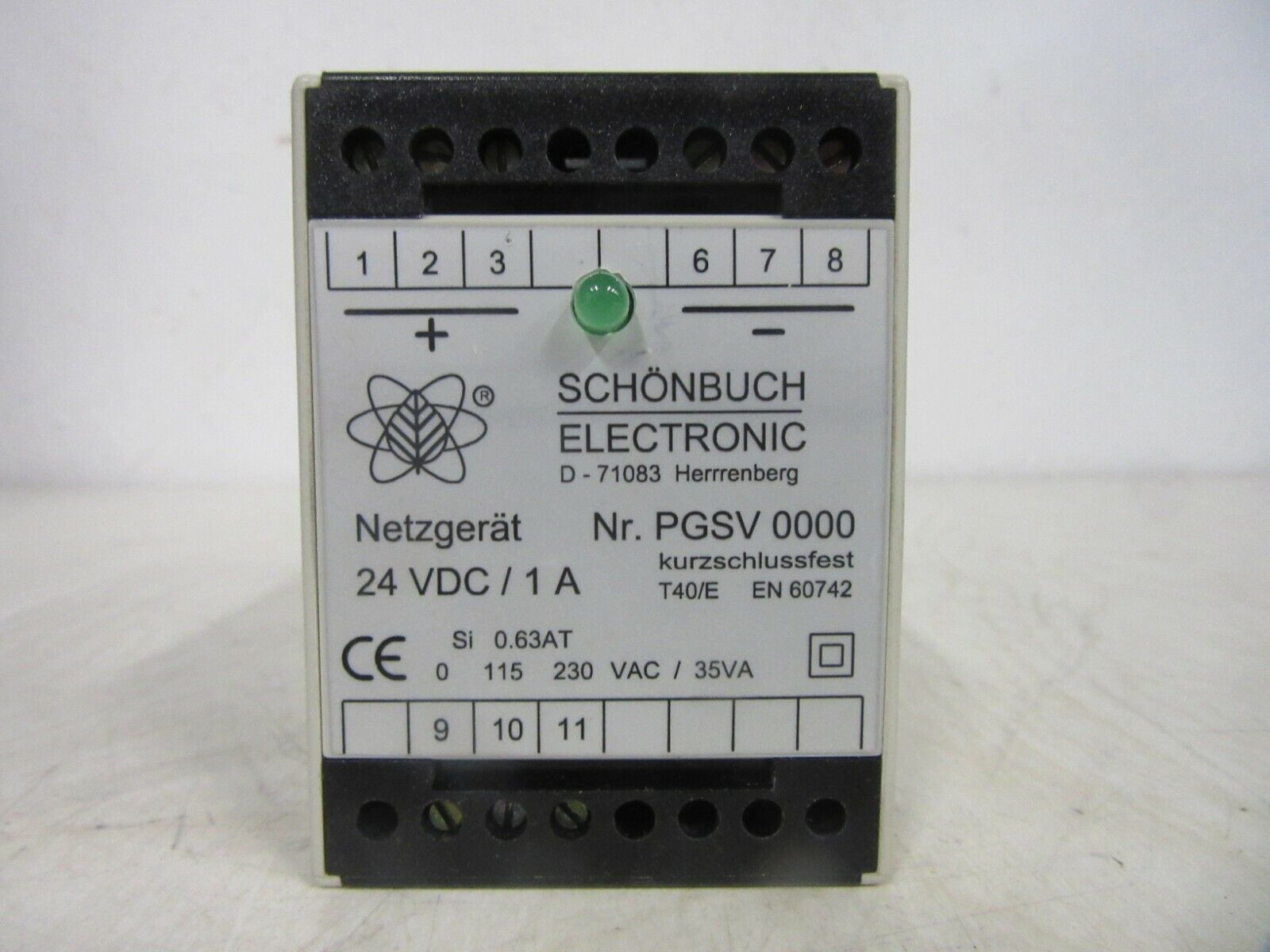 Schönbuch Electronic PGSV 0000 Netzgerät