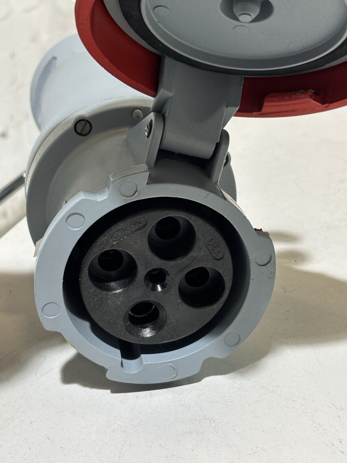 CEKON Kupplungsdose Alu 4p 125A 6h OVP