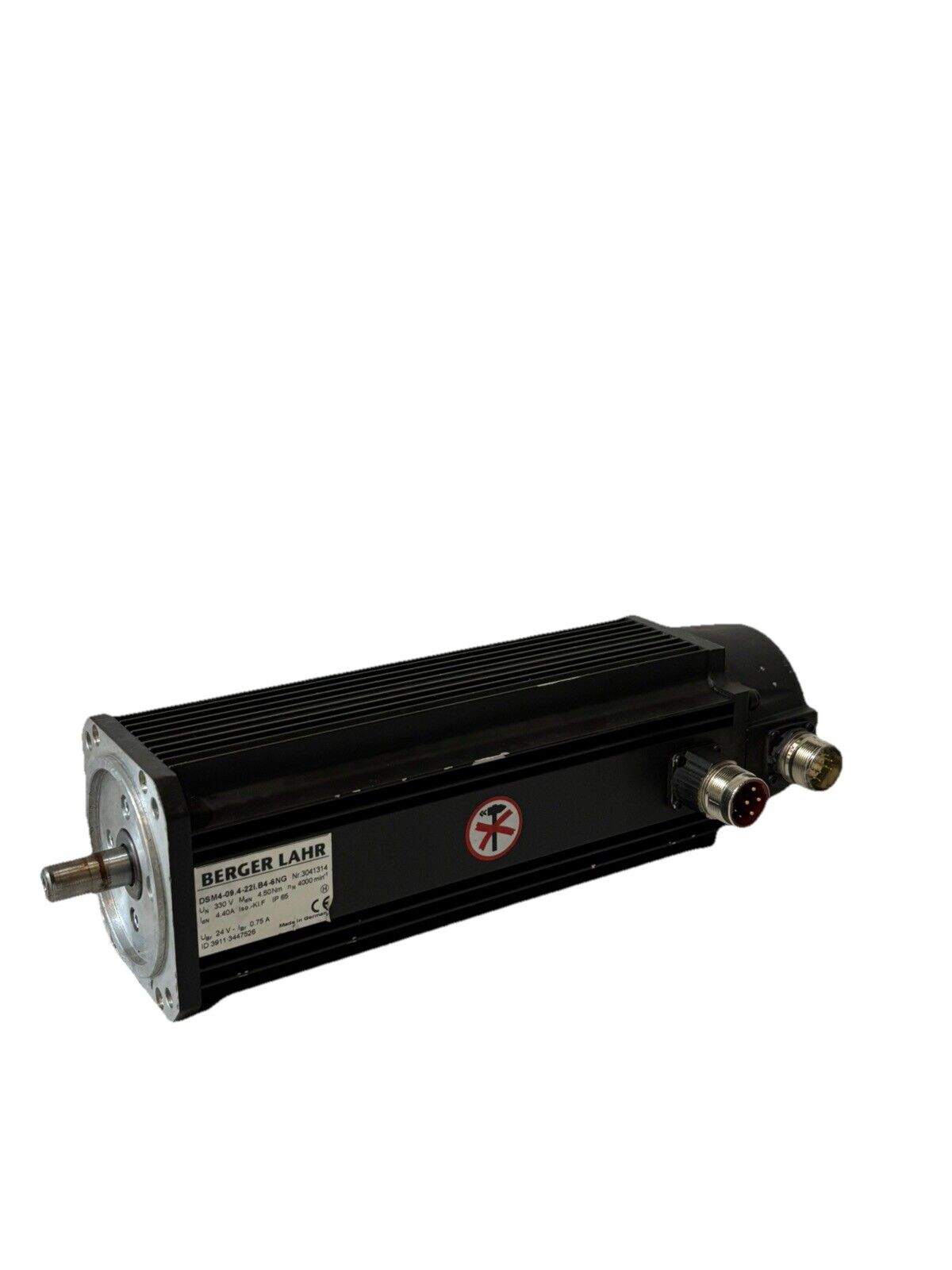 BERGER LAHR SERVOMOTOR DSM4-09.4-22I.B4-6NG Nr.3041314 4000/min. 330V mit Bremse