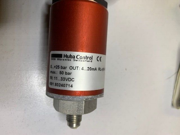 Huba Control  0..25 bar 4...20mA 691.93240714 neu unused