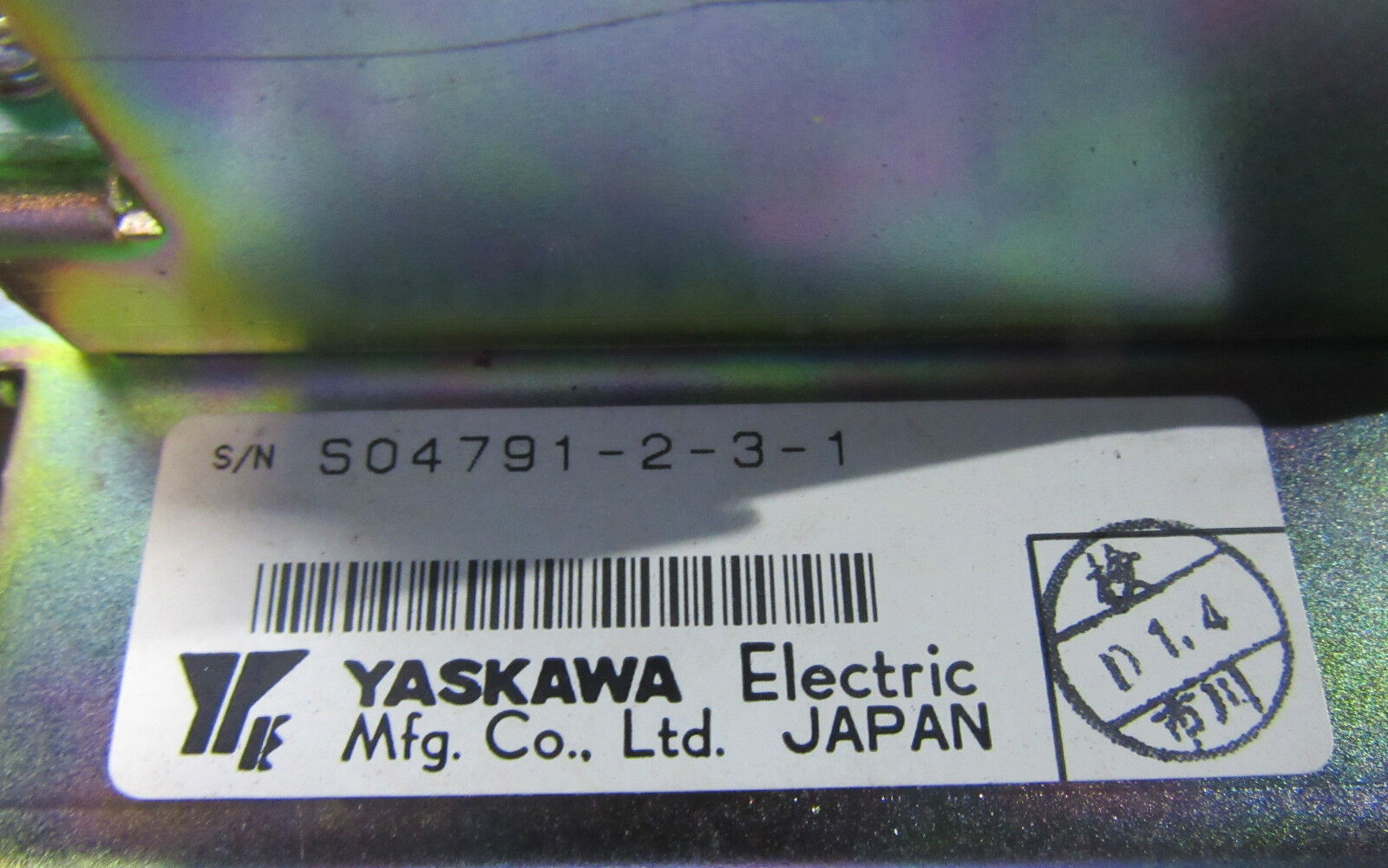 Yaskawa Electric Servo Controller CACR-TS111Z1SR