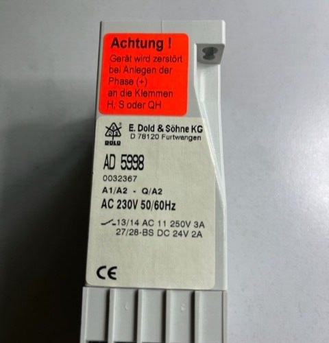 E.Dold & Söhne AD5998 Steuergerät  0032367  230VAC