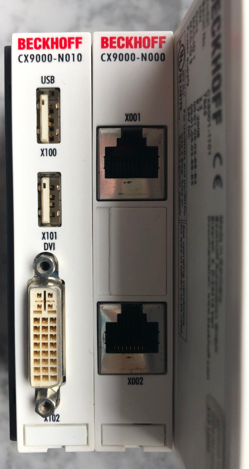 Beckhoff CX9001-1101, CX9000-N000, CX9000-N010 Embedded-PC