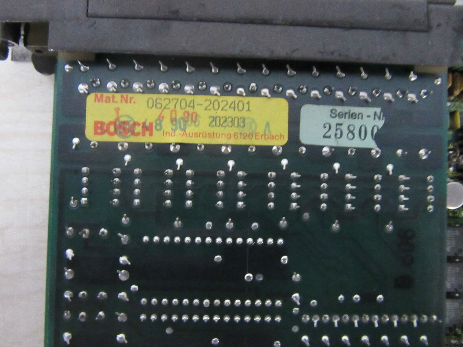 Bosch CNC Servo i Mat. Nr 062633-304401 + 062858-102401 + 062704-202401