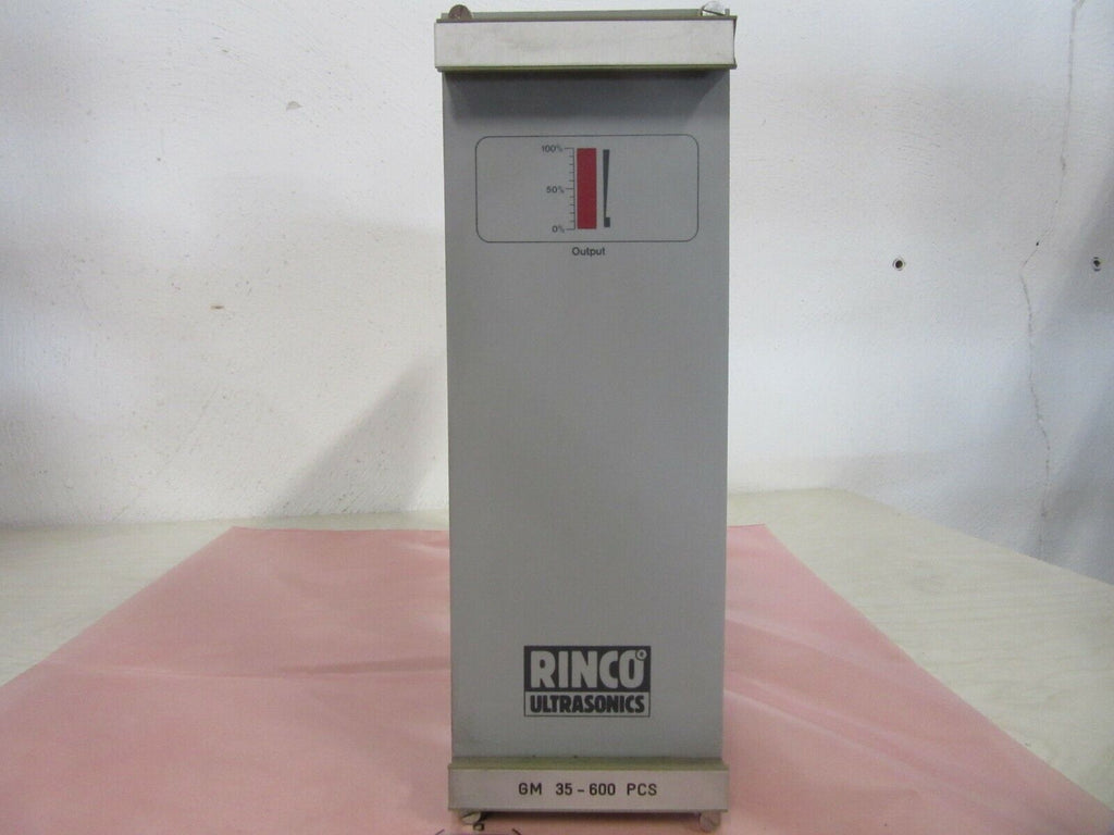 Rinco Ultrasonics GM35-600 PCS Process Control System