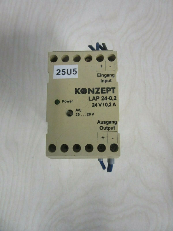 Konzept LAP 24-0,2 24V/ 0,2A Concret Ladegerät