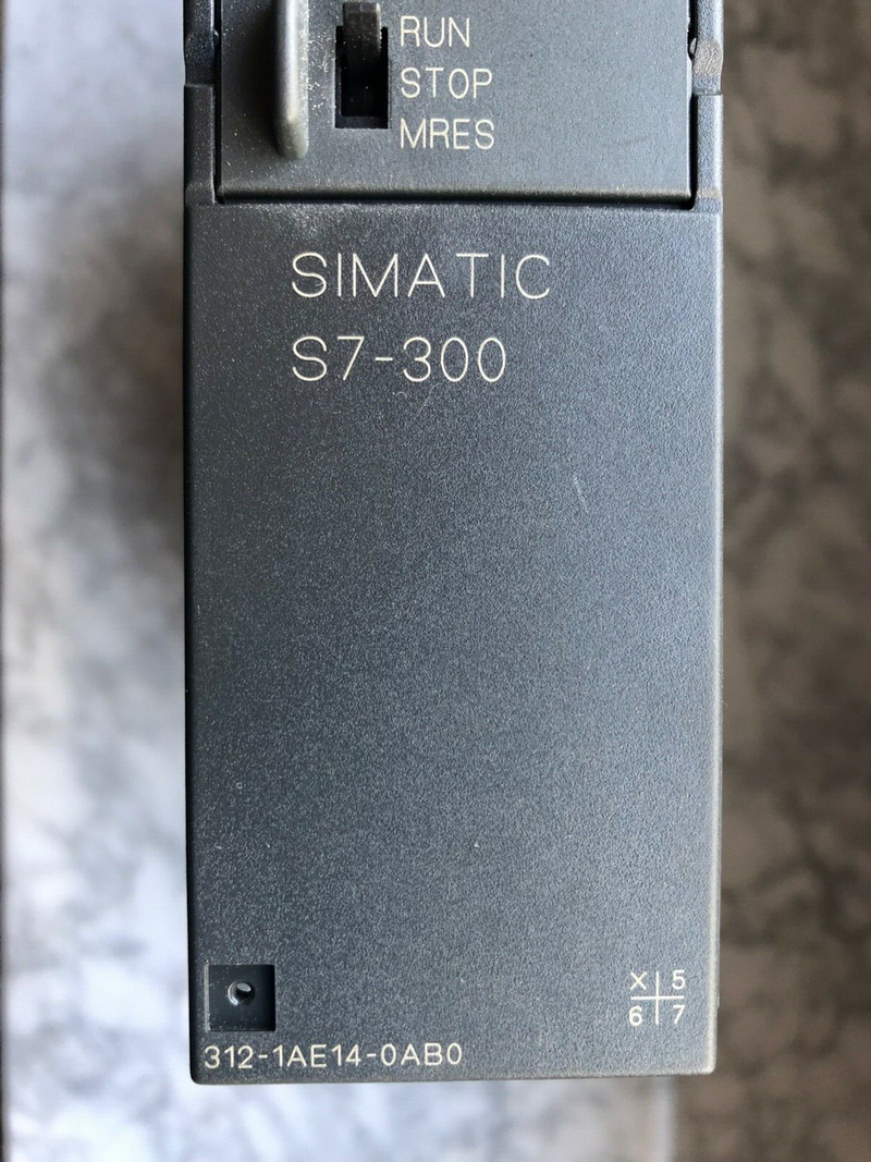 SIEMENS SIMATIC S7-300 CPU 6ES7 312-1AE14-0AB0, E-Stand: 4