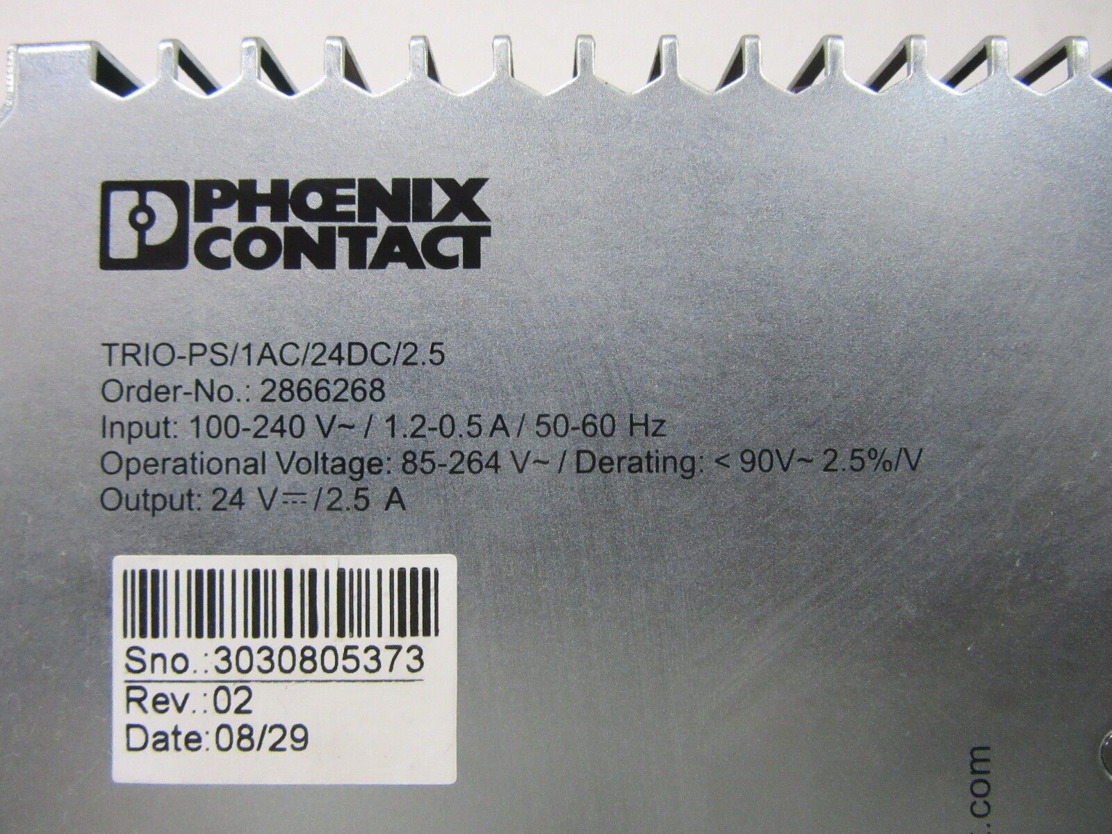 Phoenix Contact TRIO-PS/1AC/24DC/2.5