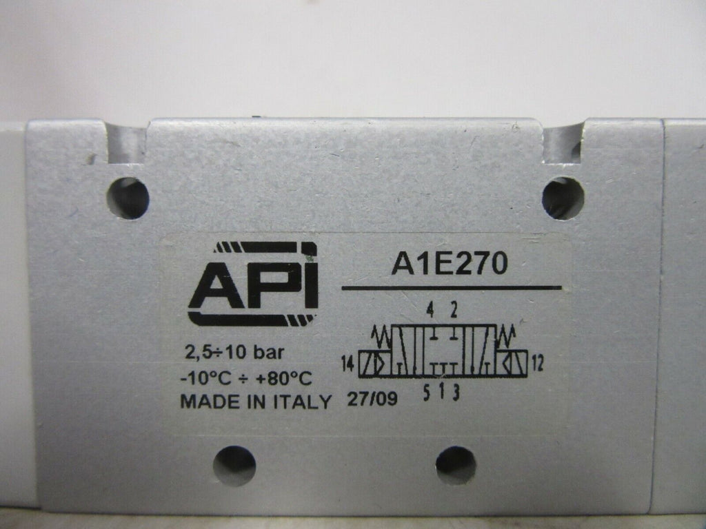 API A.P.I. A1E270 valve