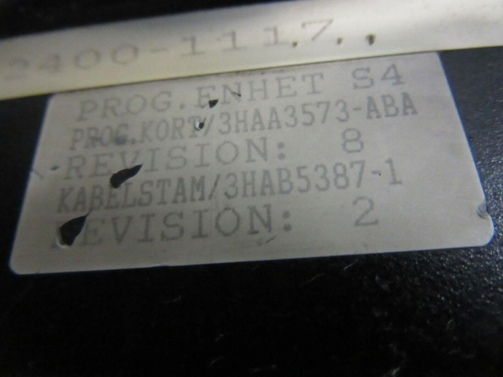 ABB 3HAA3573-ABA Progr. Einheit S4 Teach Pendant 3HAB5387-1