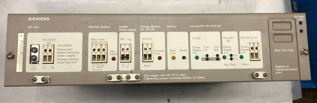 Siemens AC-Line Netzteil Power Supply 6ES5955-3LC14 E:6