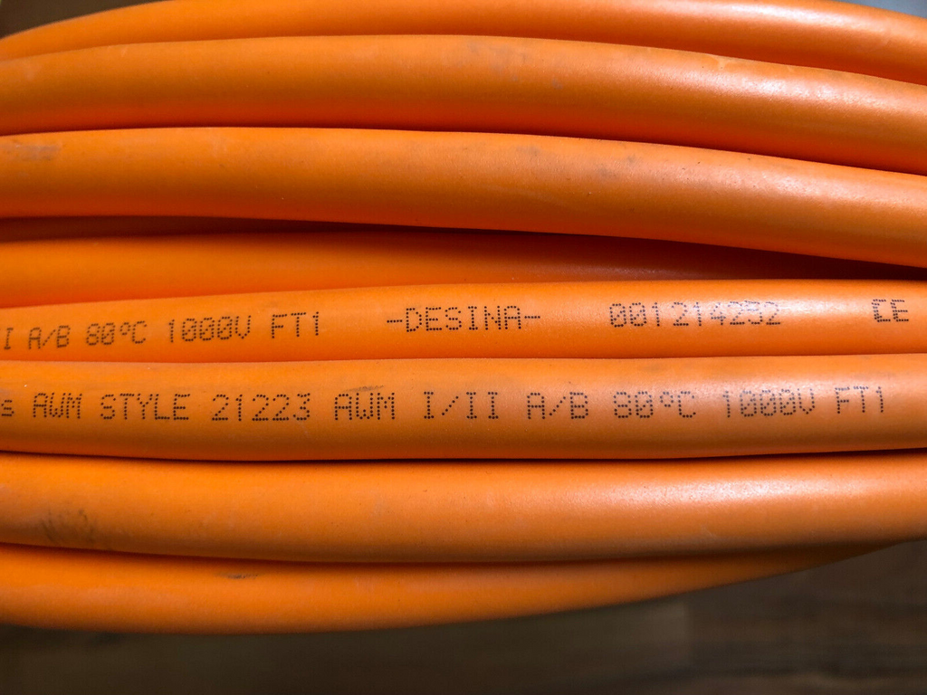 Kabel Servomotor  Länge: 35 m, techn. Daten siehe Fotos: AWM Style 21223