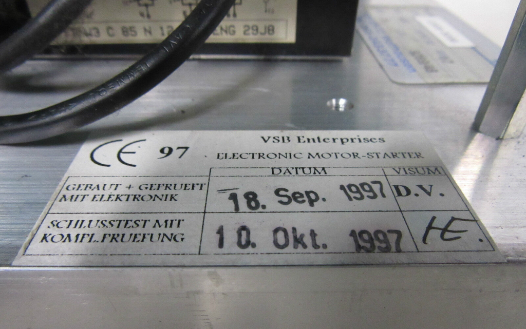 VSB E009-B200 400 VAC 9 KW 17 A