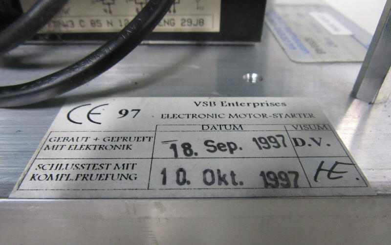 VSB E009-B200 400 VAC 9 KW 17 A