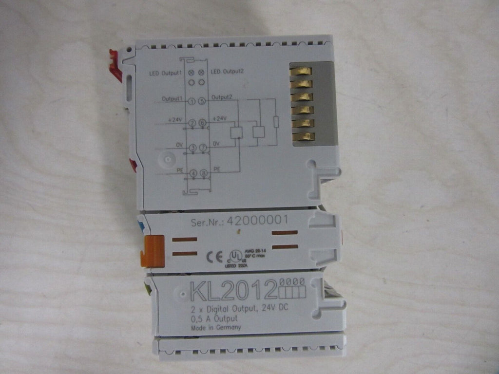 BECKHOFF KL2012  2xDigital Output -4pieces-