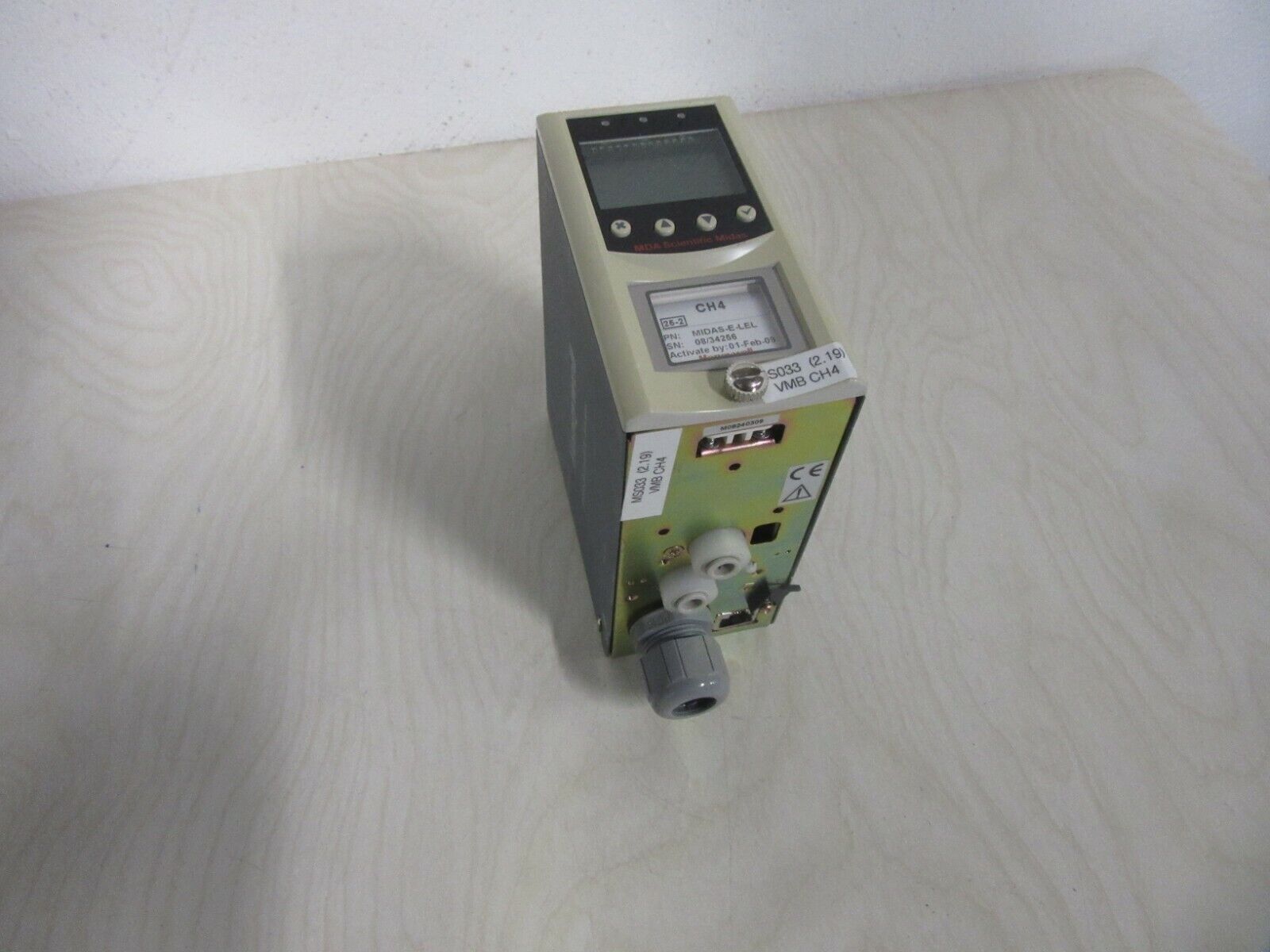 Honeywell MDA Scientific Midas CH4 MIDAS-E-LEL Contoller-Überwachung Sensor