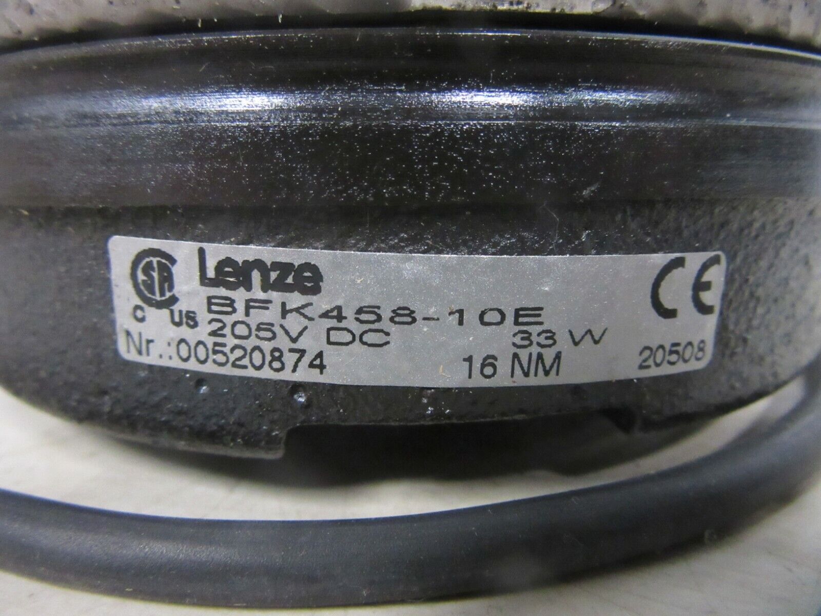 Lenze BFK458-10E Magnetteil komplett 205 V DC 33W 16 NM