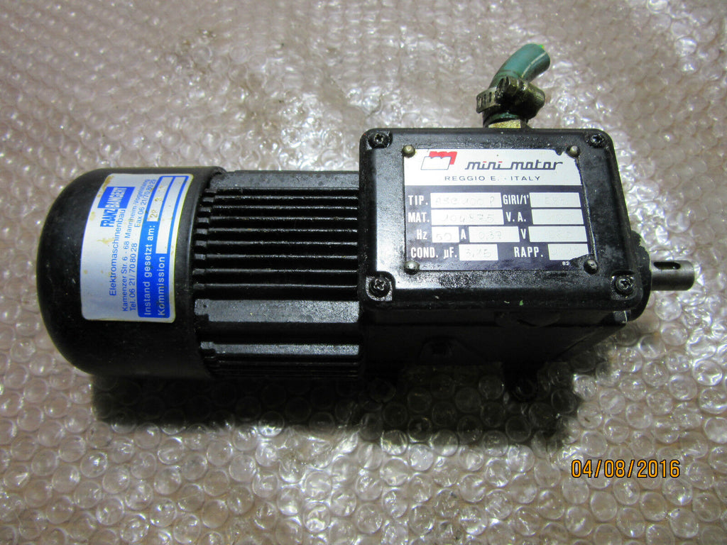 MINI MOTOR ASC100P 220V 0,37A - used - 