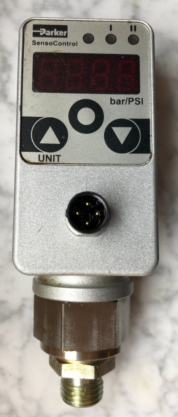 Parker Pressure Controller SCPSD-400-04-27, 400 bar, Ub: 15....30VDC