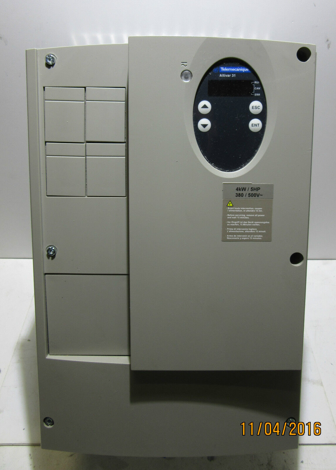 Telemecanique Altivar 31 | 4kW | ATV31CU40N4