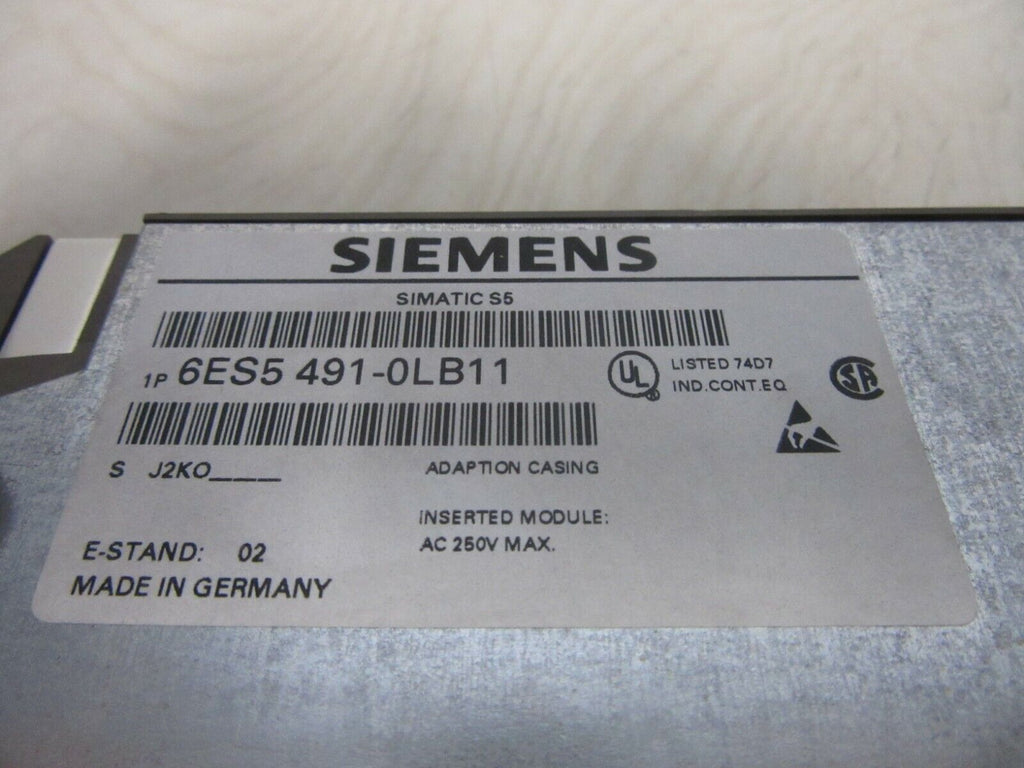 Siemens Simatic S5 6ES5 491-0LB11 E: 02 Phoenix Contact InterBus IBS S5 DSC/I-T