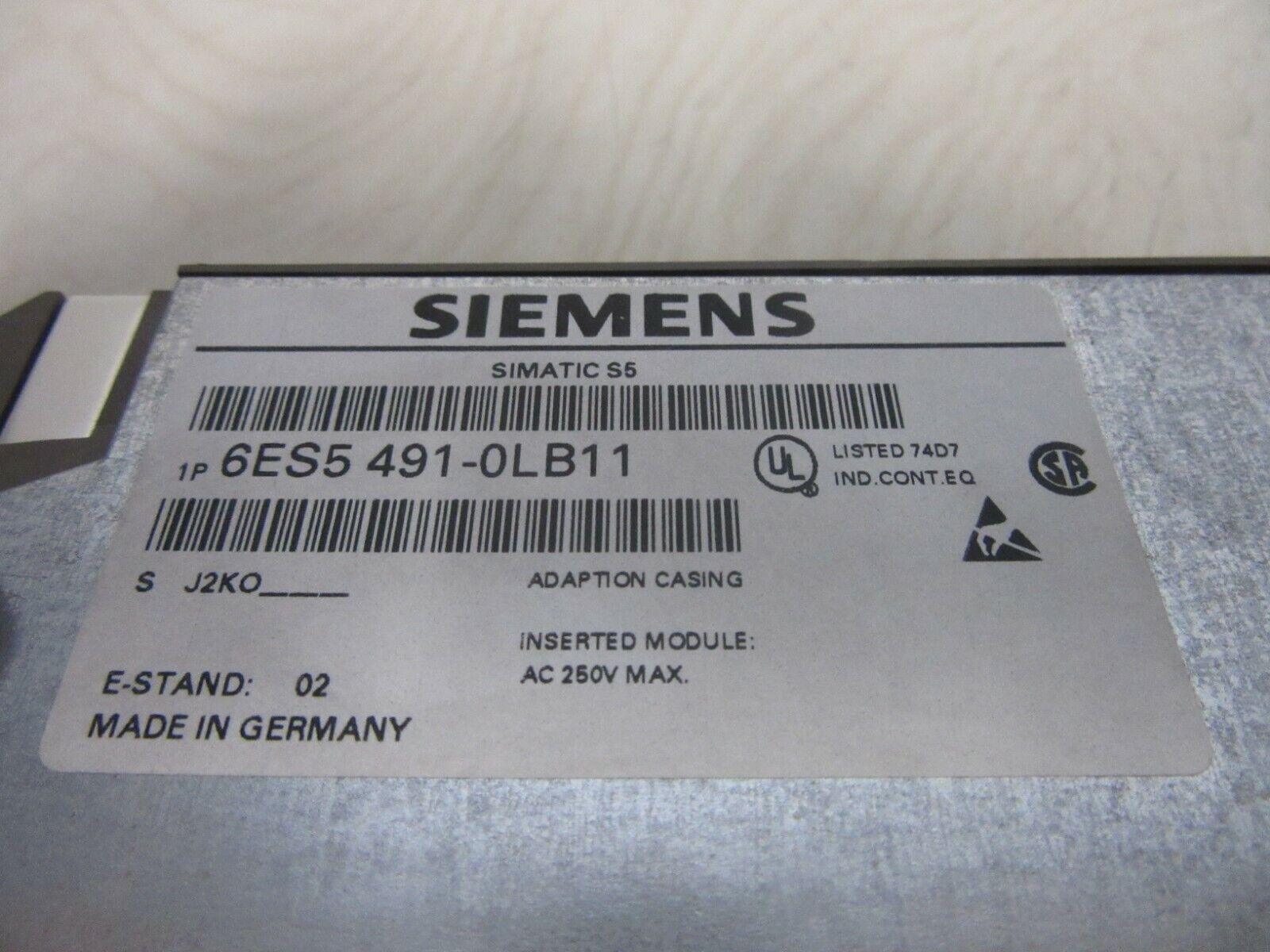 Siemens Simatic S5 6ES5 491-0LB11 E: 02 Phoenix Contact InterBus IBS S5 DSC/I-T