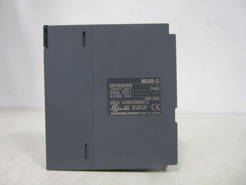 Mitsubishi Melsec-Q Input Unit Model QX81 24VDC 4mA