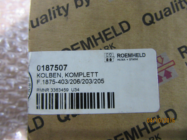 ROEMHELD Kolben 0187507 F.1875-403/206/203/205 - UNBENUTZT/UNUSED -