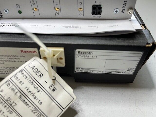 Rexroth VT 3015-11 MNR R900744103  NEW