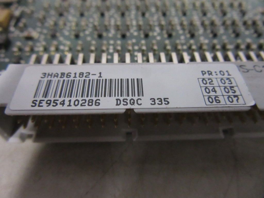 ABB 3HAB6182-1 SE95410286 DSQC 335 