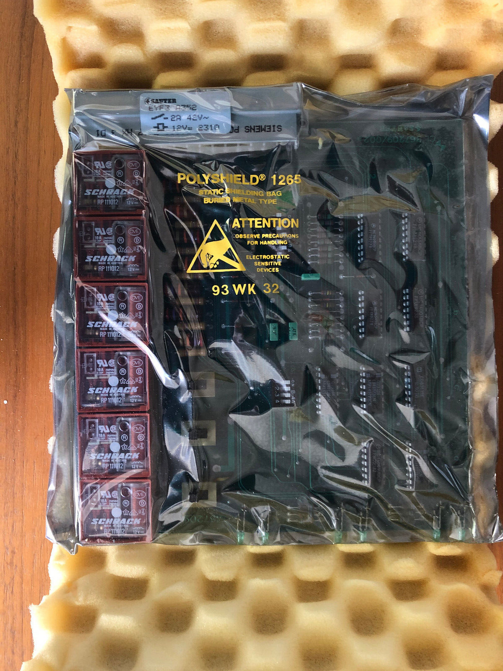 Sauter Board EYS3  Typ A352 unbenutzt aus Lagerbestand 8 515601 352 2310