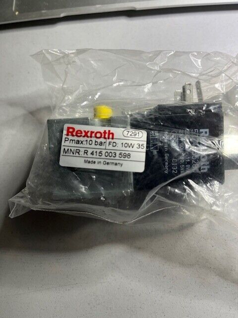 REXROTH   MNR: R 415 003 598  Coil  230V/50Hz Pneumatik Ventil 10Bar