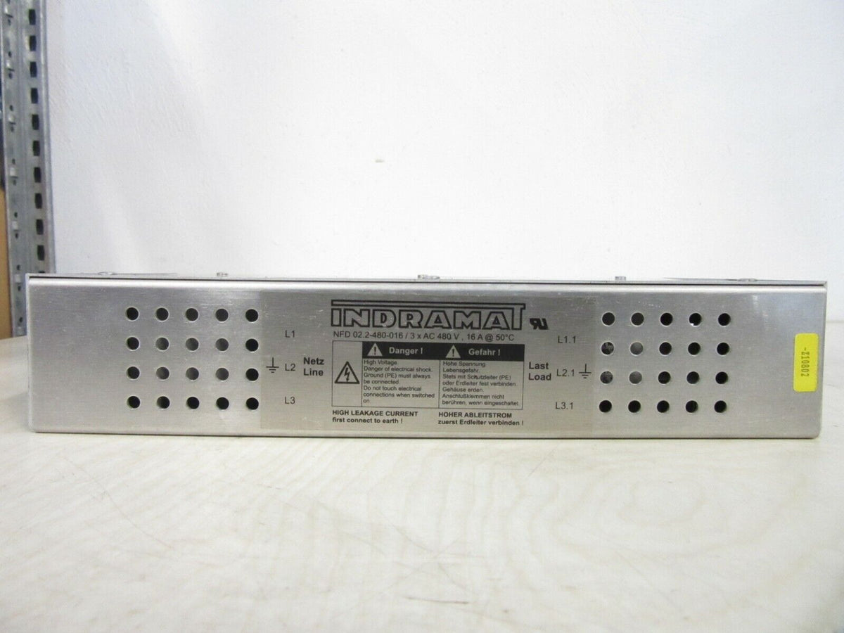 Indramat NFD 02.2-480-016/ 3x AC 480 V Power Line Filter