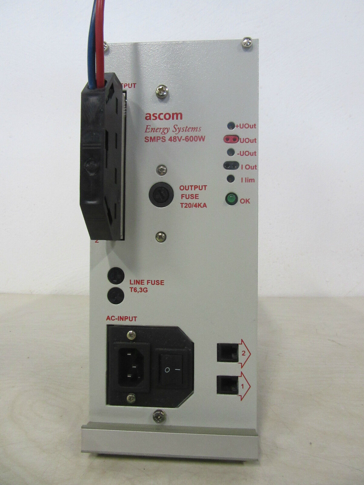 Ascom Power Supply 77-970-8300 VP48V/600W