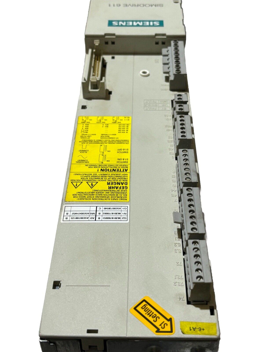 Siemens SIMODRIVE 6SN1145-1BA01-OBA2 A5E00474457 Version D