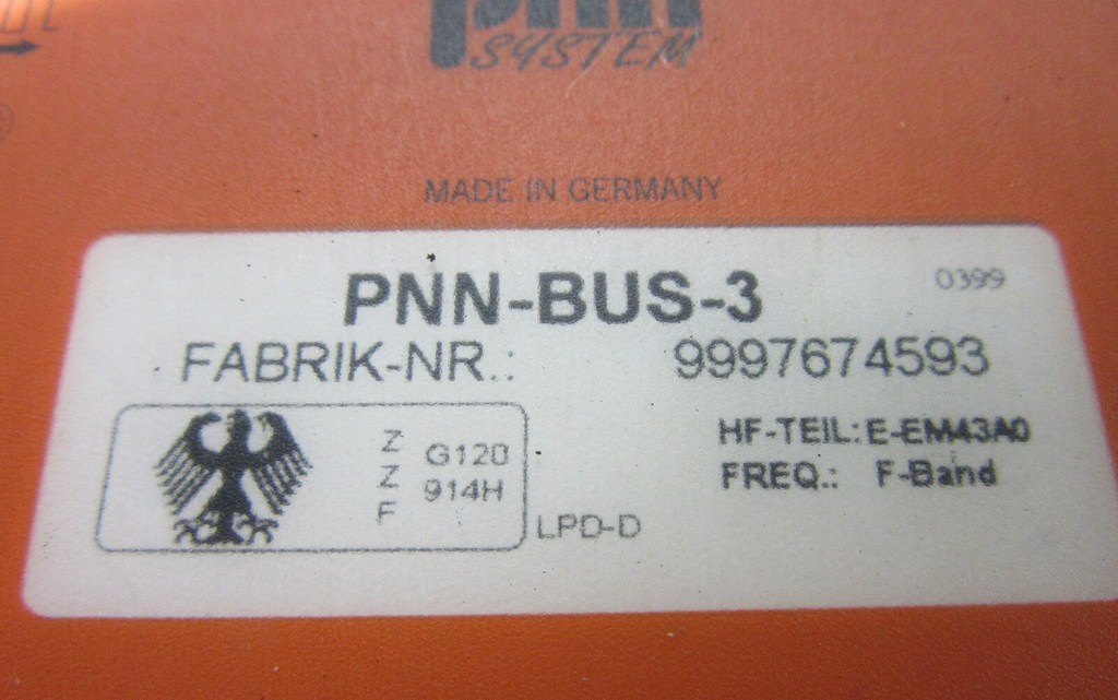 NBB Nachrichten Technik PNN-BUS-3 E-EM43A0