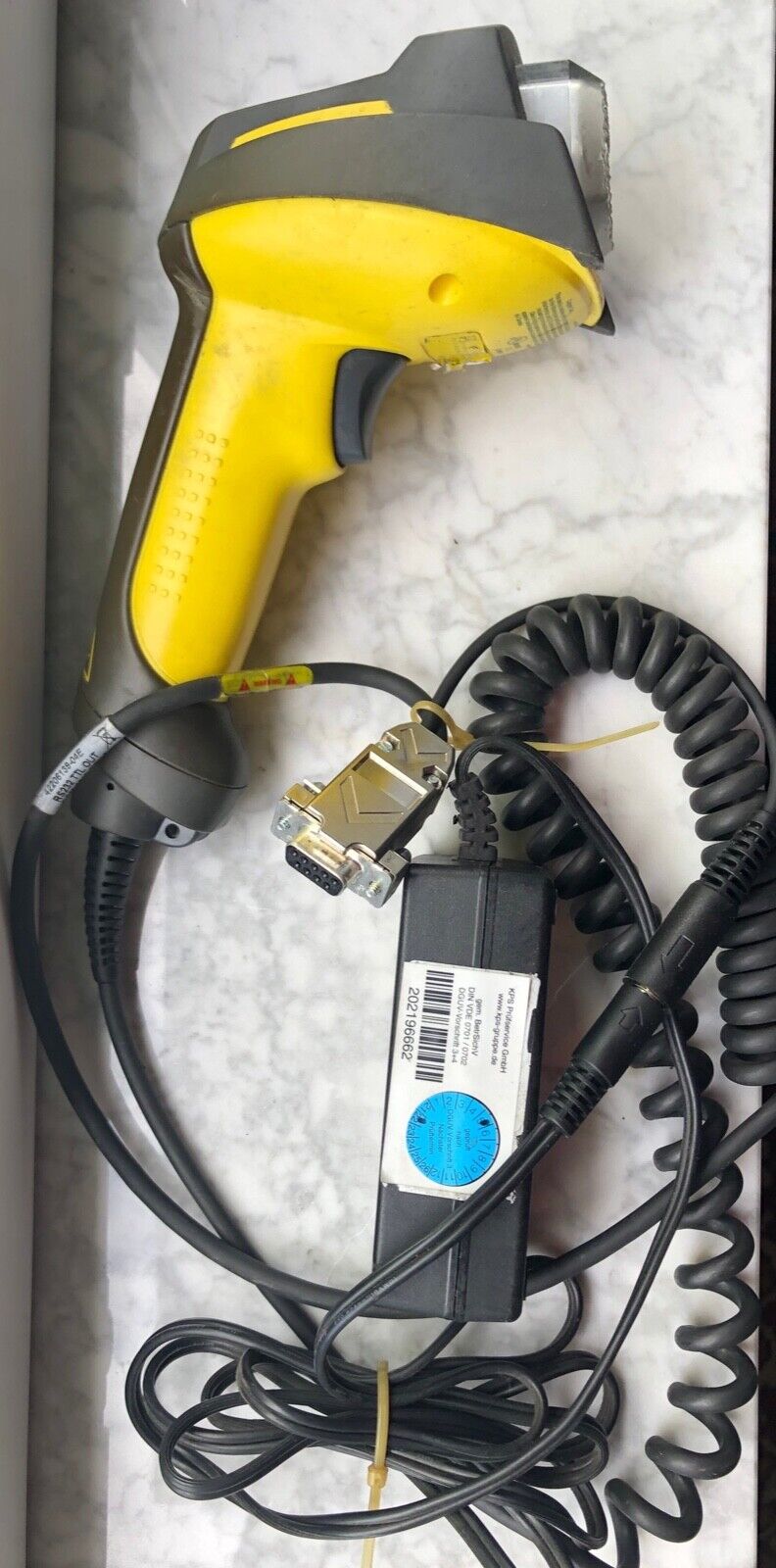 Cognex DM7500 825-0022-1R C Handheld Barcode Scanner mit Netzteil
