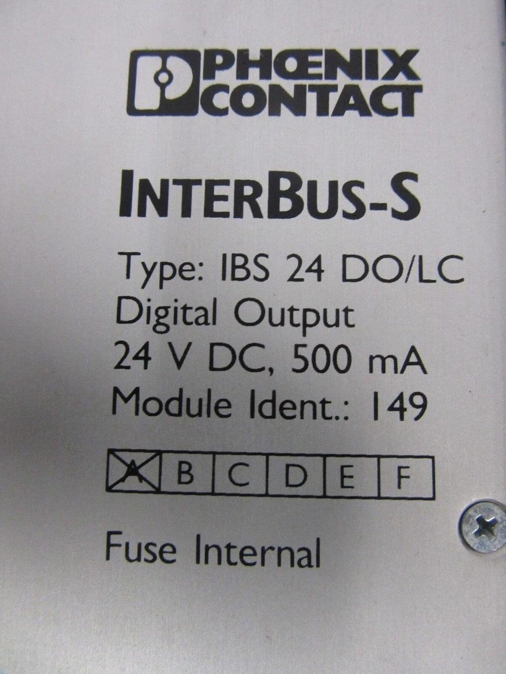 Phoenix Contact InterBus-S IBS 24 DO/LC