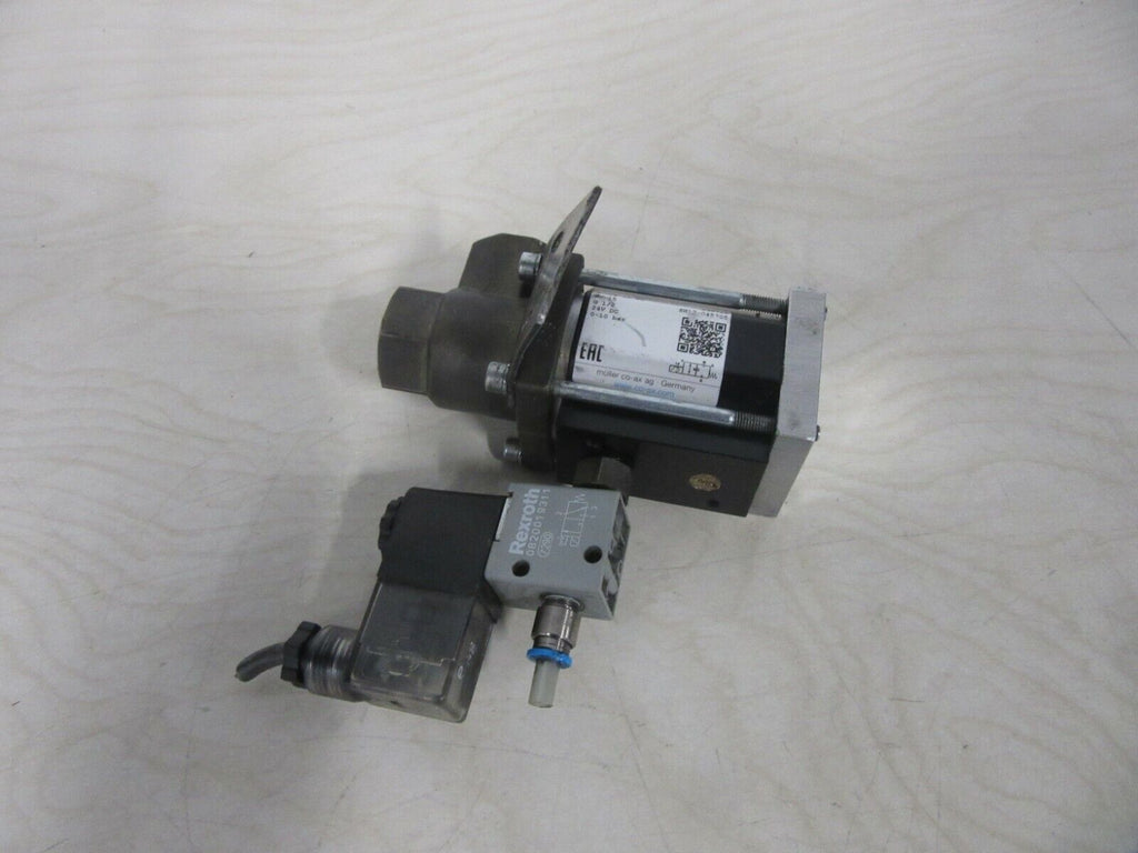 coax 3-LVP15 NC G1/2 0-10 bar+ Rexroth 1824210291 + Rexroth 0820019311