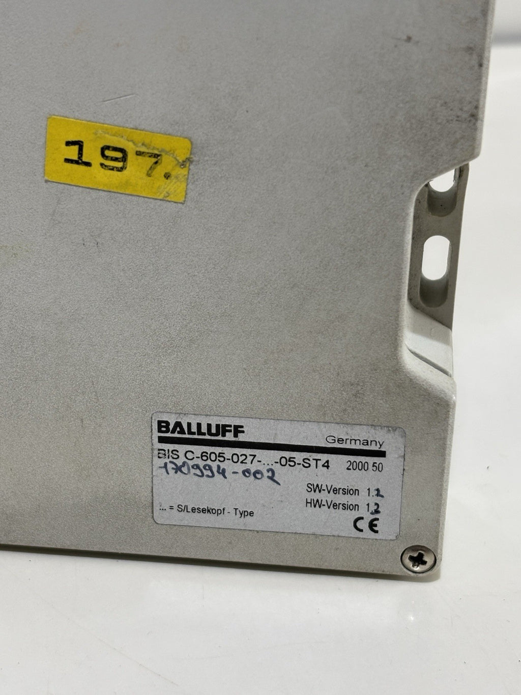 BALLUFF BIS C-605-027-…-05-ST4 HW-Version: 1.2 Auswerteeinheit