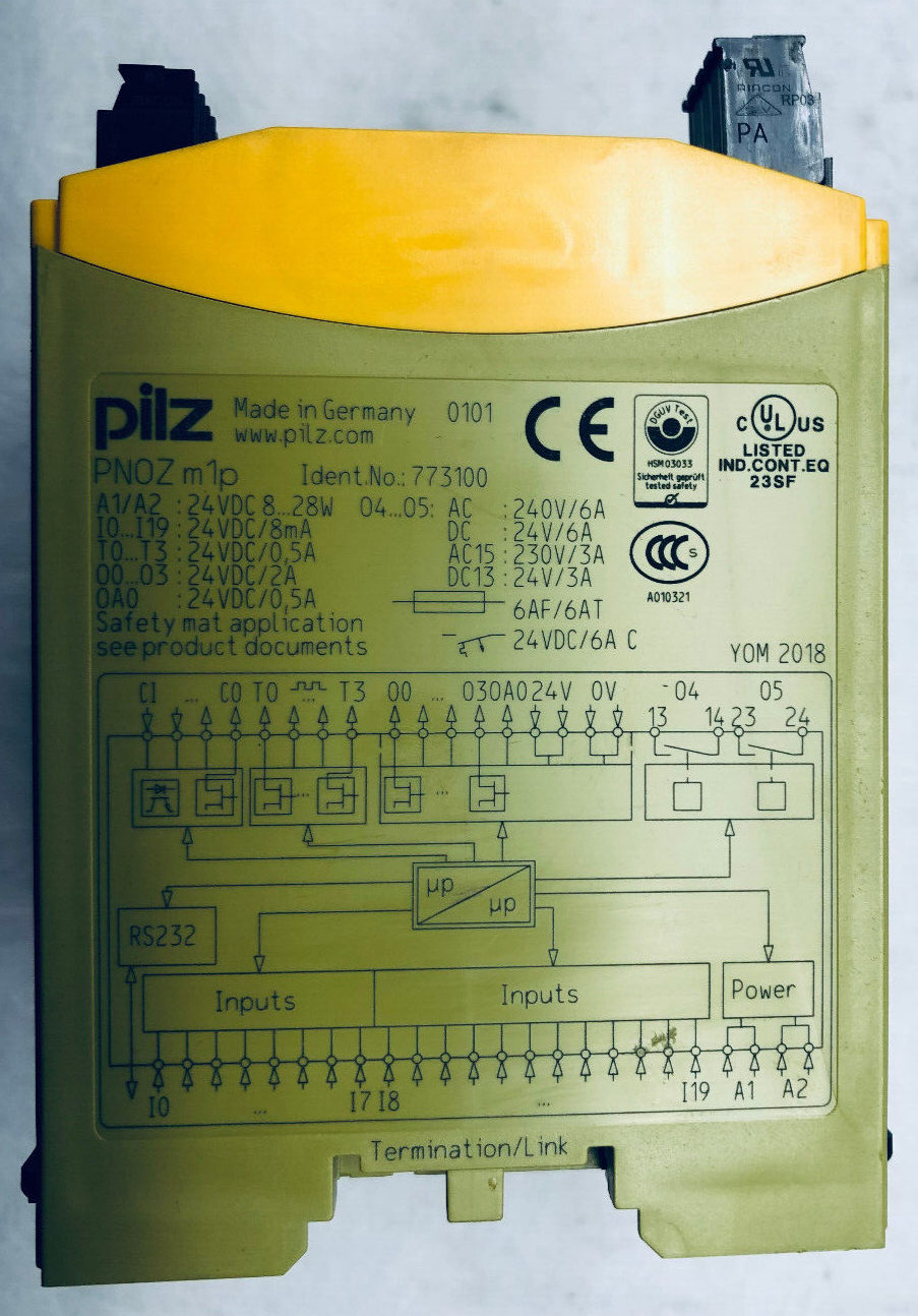 Pilz 773100 Sicherheits-Basisgerät PNOZ m1p