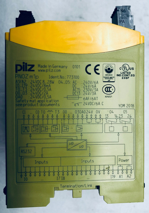 Pilz 773100 Sicherheits-Basisgerät PNOZ m1p