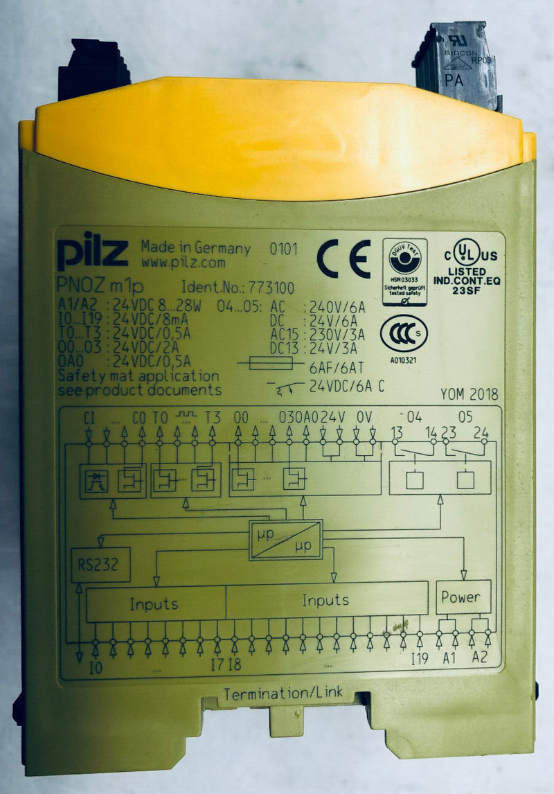 Pilz 773100 Sicherheits-Basisgerät PNOZ m1p