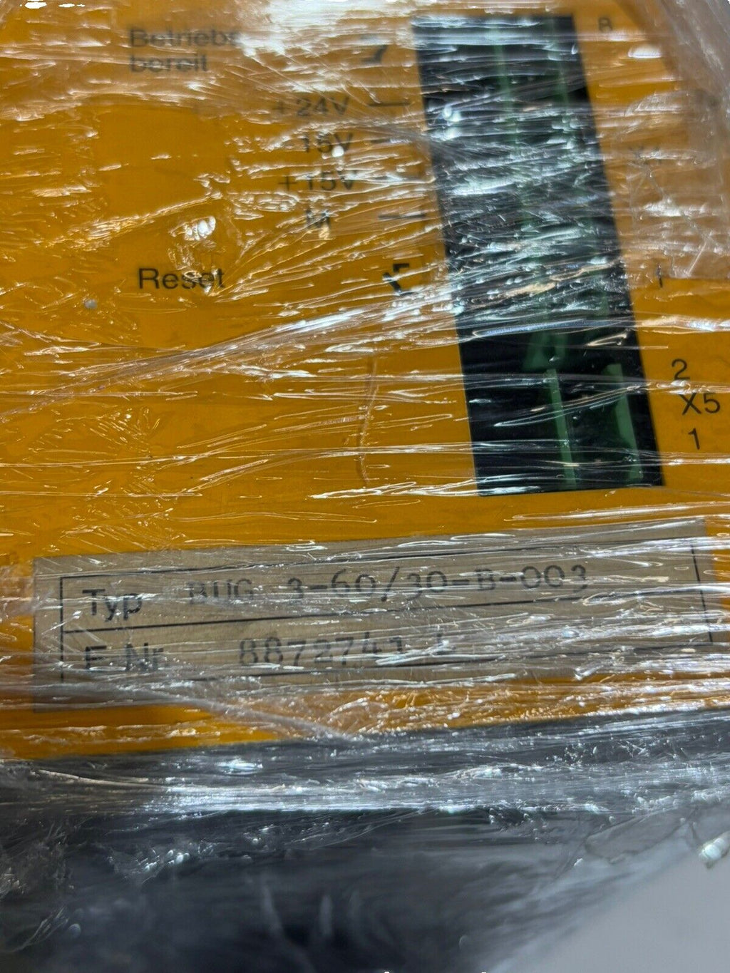 BAUMÜLLER NÜRNBERG BUG 3-60/ 30-B-003 Gleichrichtergerät