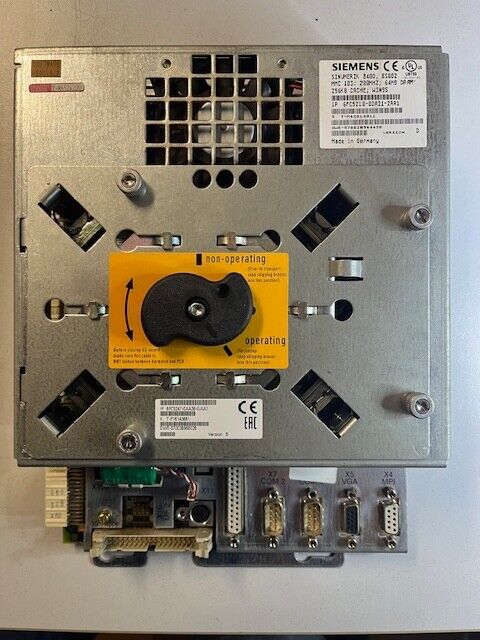 Siemens 6FC5210-0DA21-2AA1 & 6FC5247-0AA36-0AA1 Version D & B